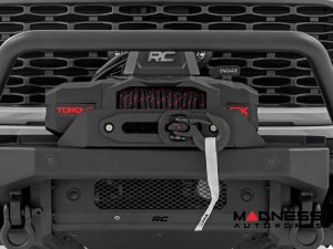 Ford F-150 Front Bumper - Tubular - Rough Country - (2021 -2023) - w/ Winch Plate